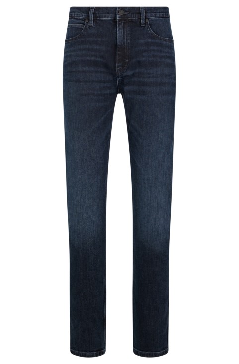Hugo Boss σκούρο μπλε Slim-fit τζιν σε μπλε-μαύρο Stretch τζιν
