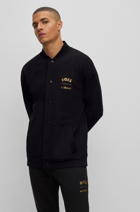 Boss X Ajbxng φούτερ χαλαρής εφαρμογής από βιολογικό βαμβάκι