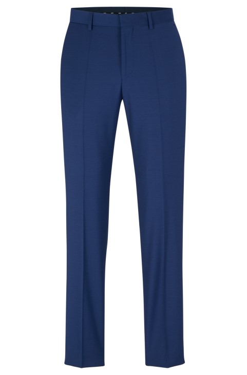 γαλάζιο επίσημο παντελόνι σε μάλλινο μείγμα Hugo Boss
