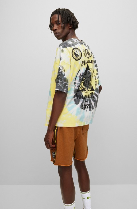 Boss X Phipps μπλουζάκι από οργανικό βαμβάκι με χαλαρή εφαρμογή
