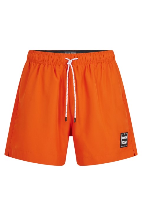σορτς μαγιό Boss X Phipps από ανακυκλωμένο ύφασμα που στεγνώνει γρήγορα