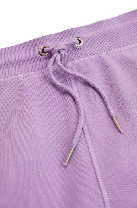 ανοιχτό μωβ φόρμα φόρμας Hugo Boss με χαλαρή εφαρμογή από βαμβάκι γαλλικού τύπου
