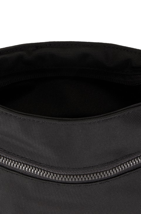 τσάντα φακέλου από ανακυκλωμένο νάιλον με τυπωμένο λογότυπο Hugo Boss μαύρο
