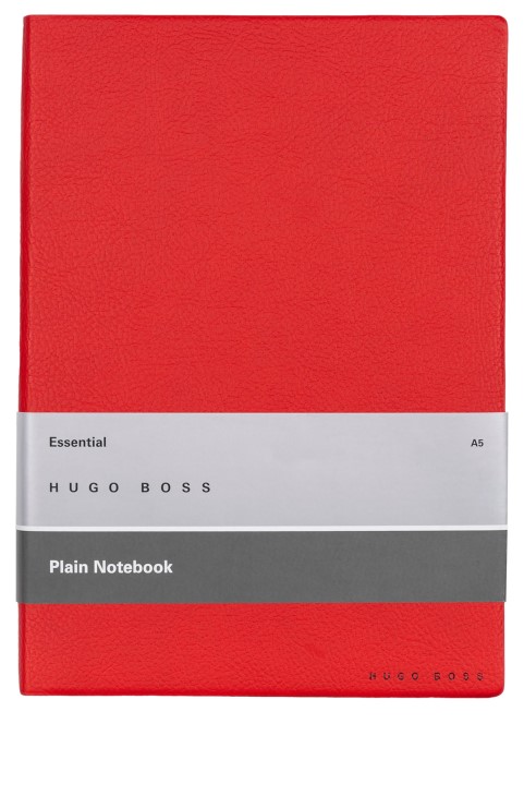 Σημειωματάριο Hugo Boss A5 σε κόκκινο τεχνητό δέρμα κόκκινο
