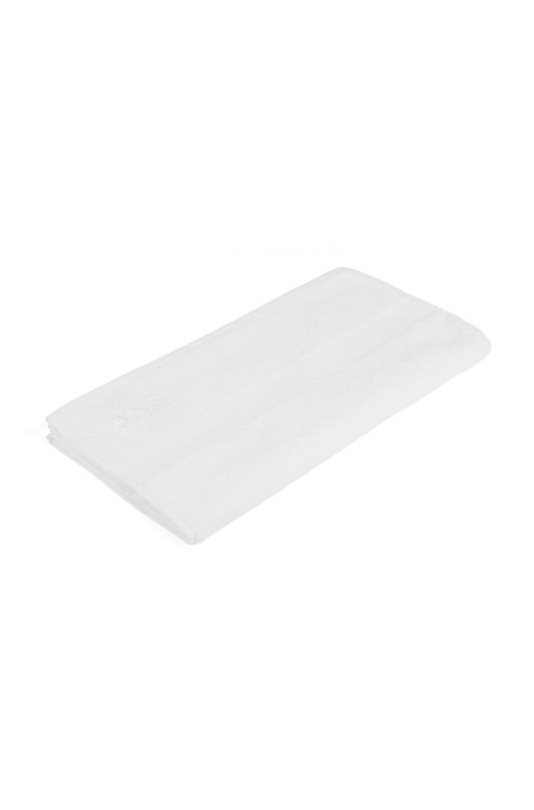 Λευκό λογότυπο πετσέτα χεριών από βαμβακερό αιγαίο Hugo Boss