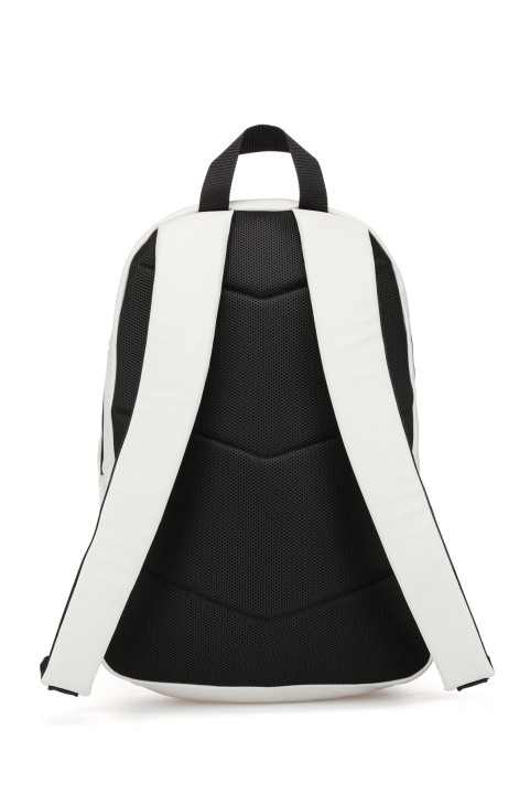 Σακίδιο πλάτης Hugo Boss από ανακυκλωμένο νάιλον με ετικέτα με κόκκινο λογότυπο λευκό
