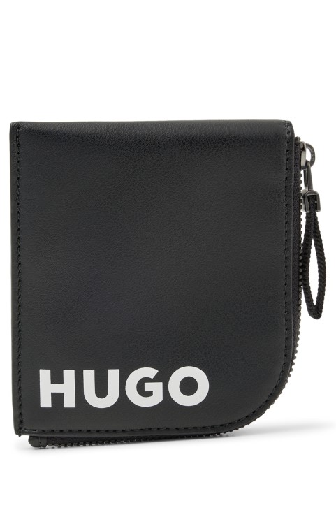 Μαύρο λογότυπο σετ για κέρματα και μπρελόκ σετ δώρου Hugo Boss
